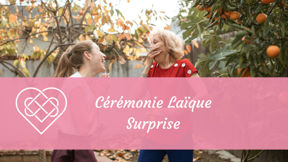 quand les invités organisent en secret la cérémonie